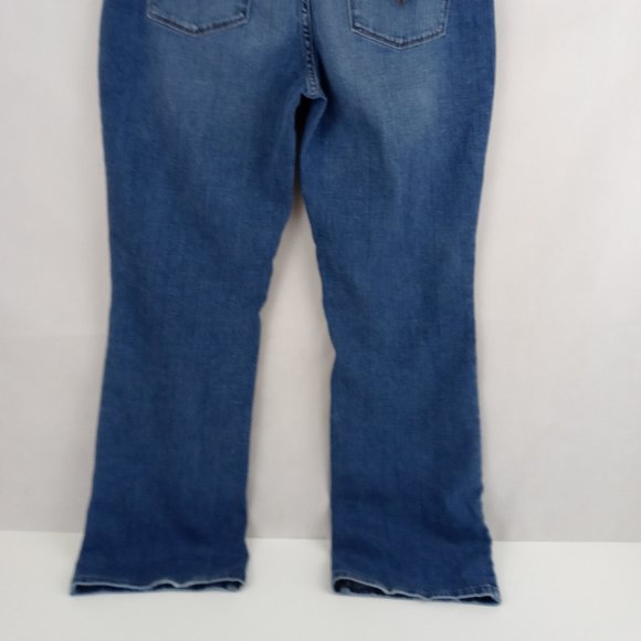 Levi's 515 Bootcut Beaded Distressed Jeans Sz 12M - Picture 5 of 13